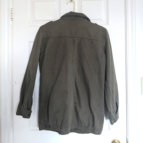 Retro Oversized Green Jacket - Picture 2 of 3
